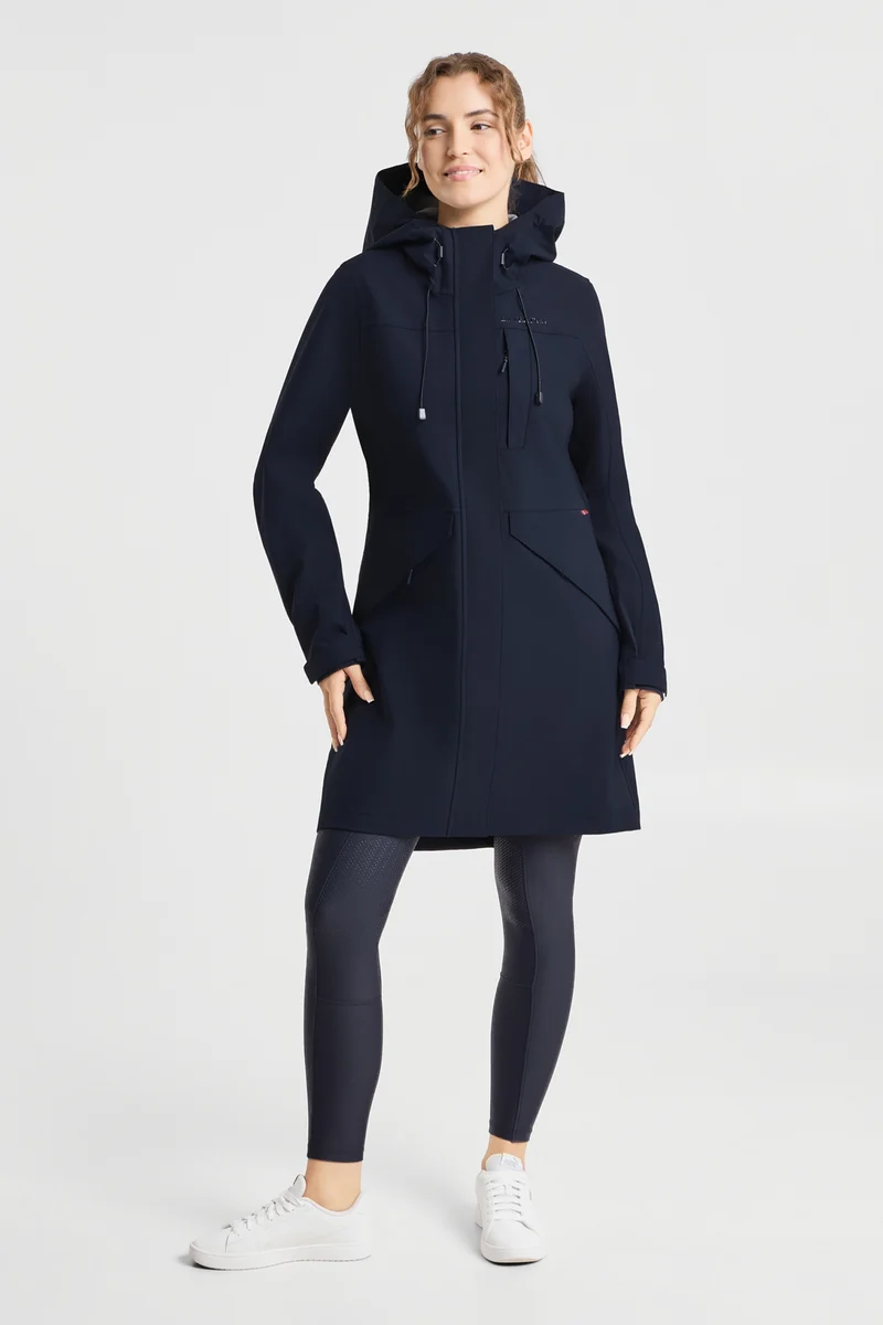 Dayanna manteau imperméable hardshell femme Salute navy 32