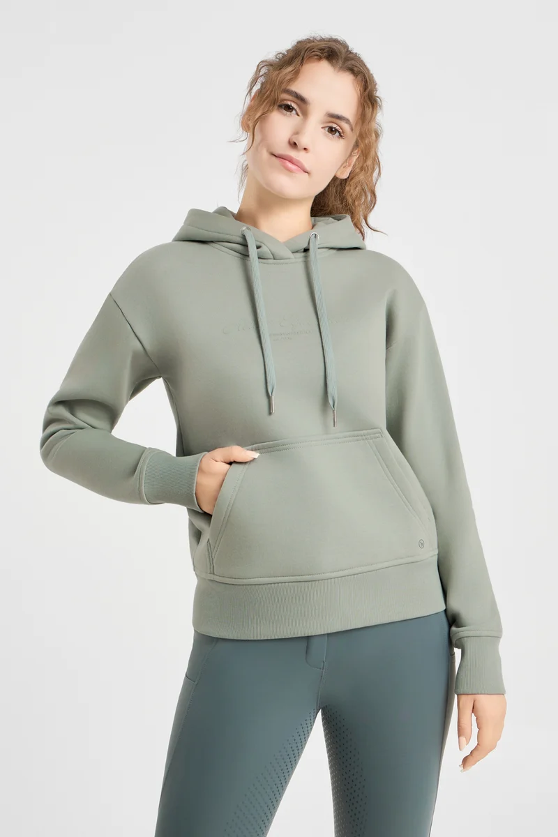 Donika hoodie femme Green milieu 36