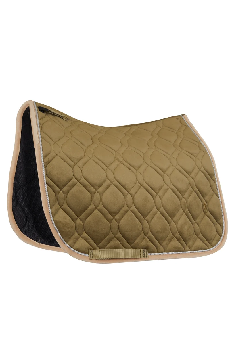 Tapis de selle de dressage St. Moritz Fir Green F