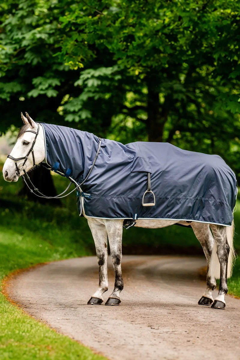 Newmarket Couverture imperméable Mack avec doublure polaire Witney Navy S