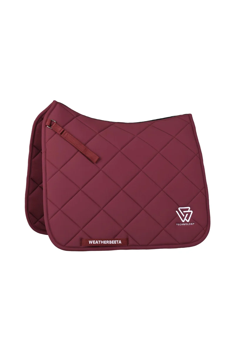 WeatherBeeta Softshell Pro 3D Air-Tec Tapis de selle dressage Burgundy S