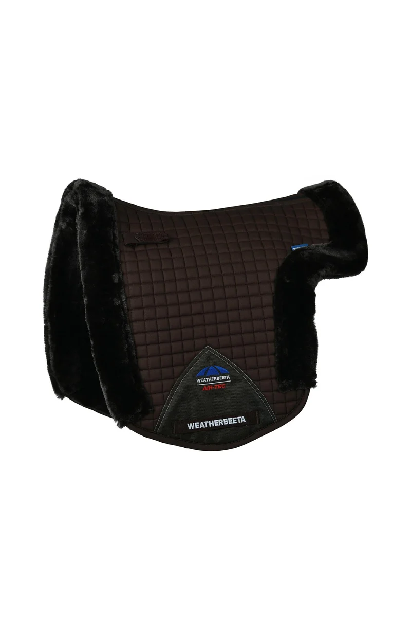 WeatherBeeta Prime Air-Tec Comfy Fleece Tapis de selle mixte Brown L