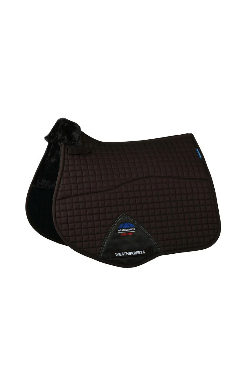 WeatherBeeta Prime Air-Tec Comfy Fleece Tapis de selle mixte Brown S