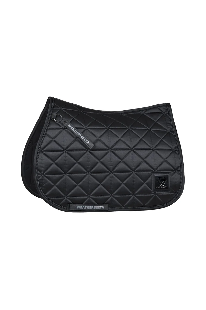 WeatherBeeta Satin Luxe Air-Tec Tapis de selle de saut Black S