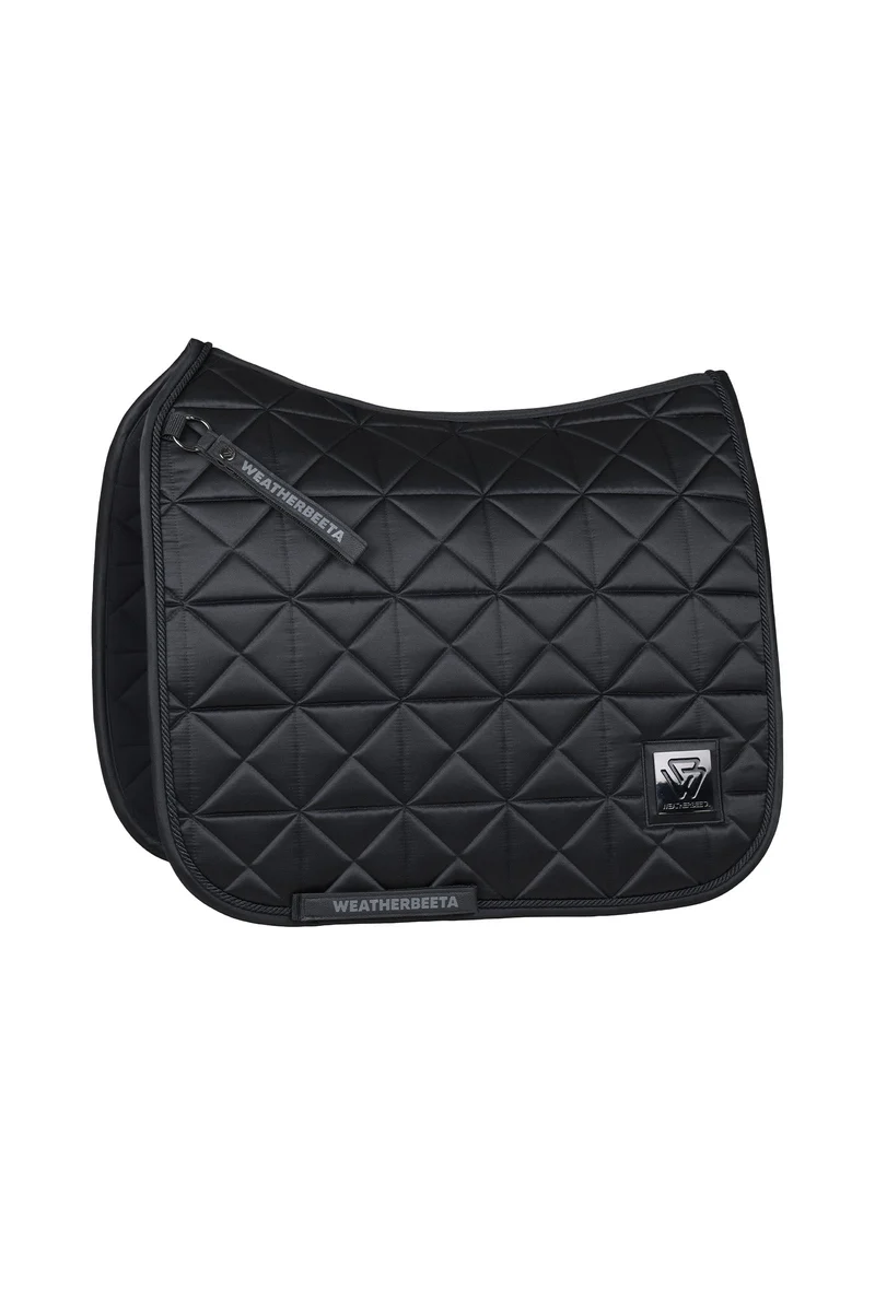 WeatherBeeta Satin Luxe Air-Tec Tapis de selle dressage Black S