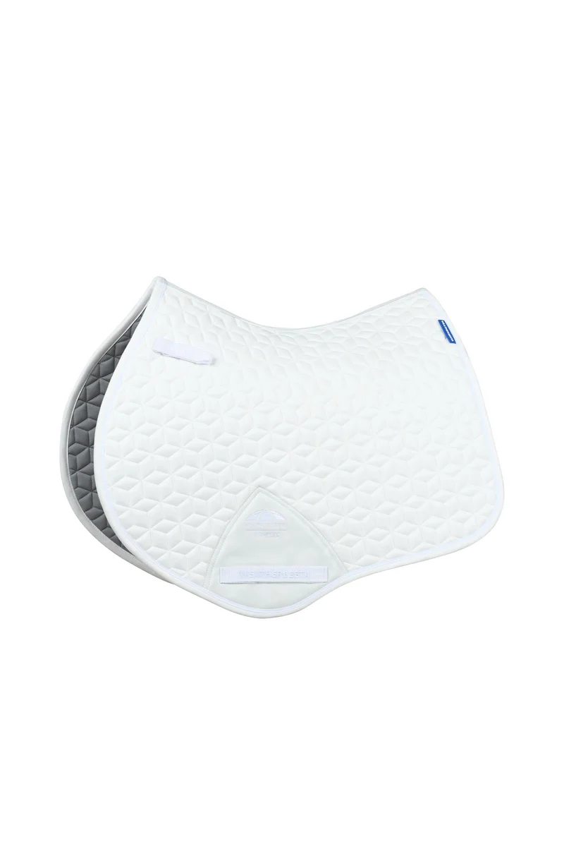 WeatherBeeta Suede Elite Air-Tec Tapis de selle de saut White L