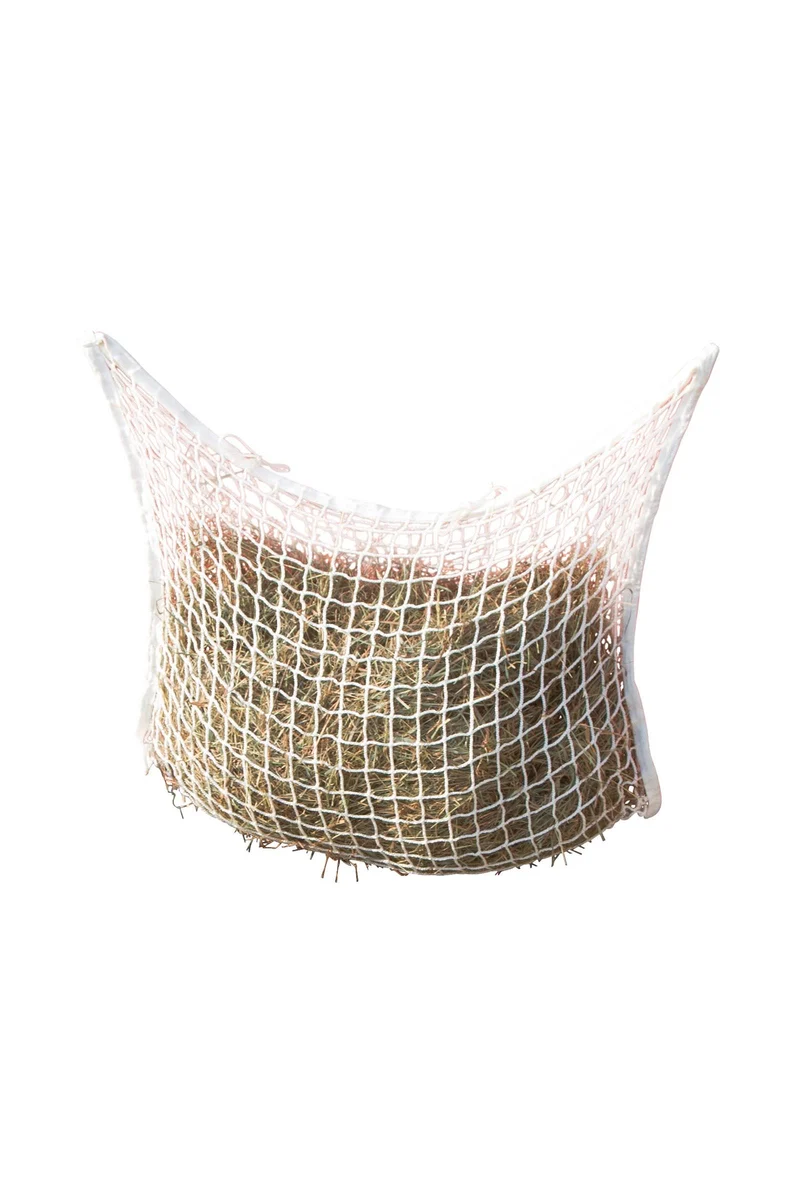 Filet à foin slow feeding, 90 × 60 cm White 90x60