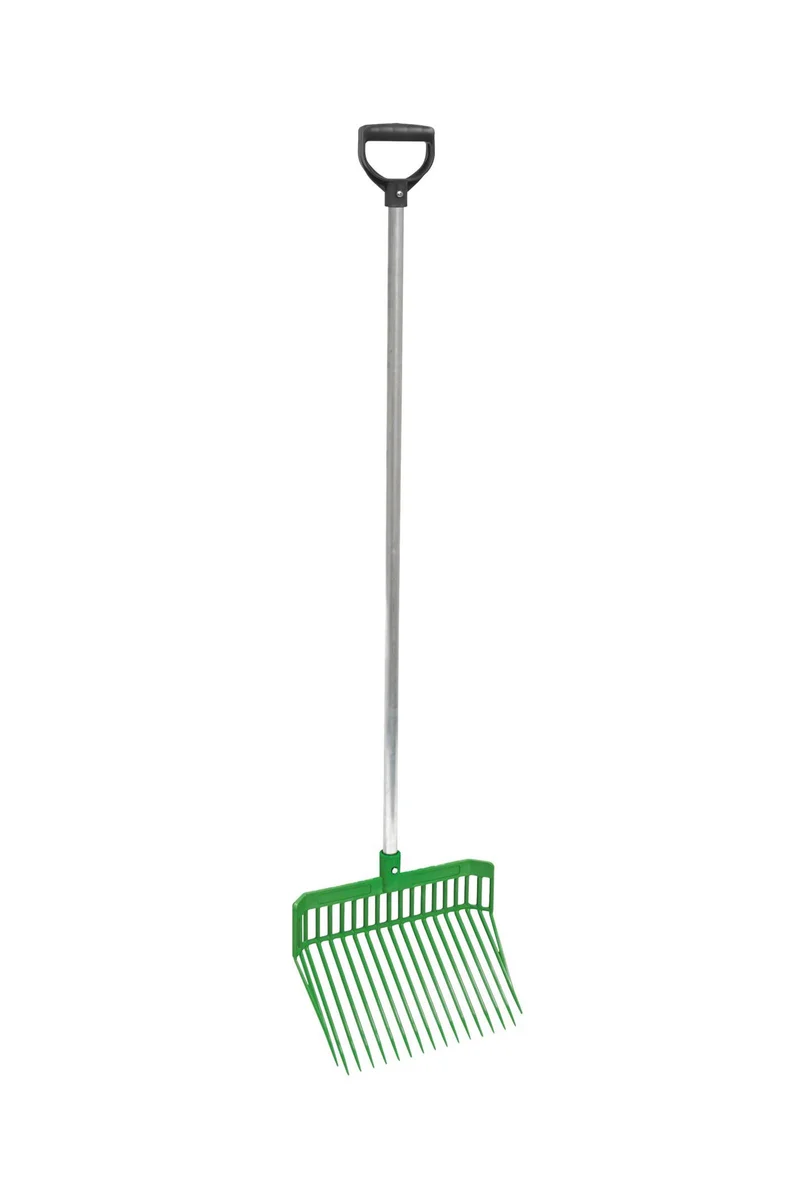 Fourche à fumier Premium avec manche en aluminium Green Taille unique