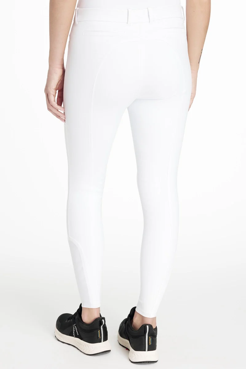 Culotte d'équitation Femme Imogen Grip Genoux White 40