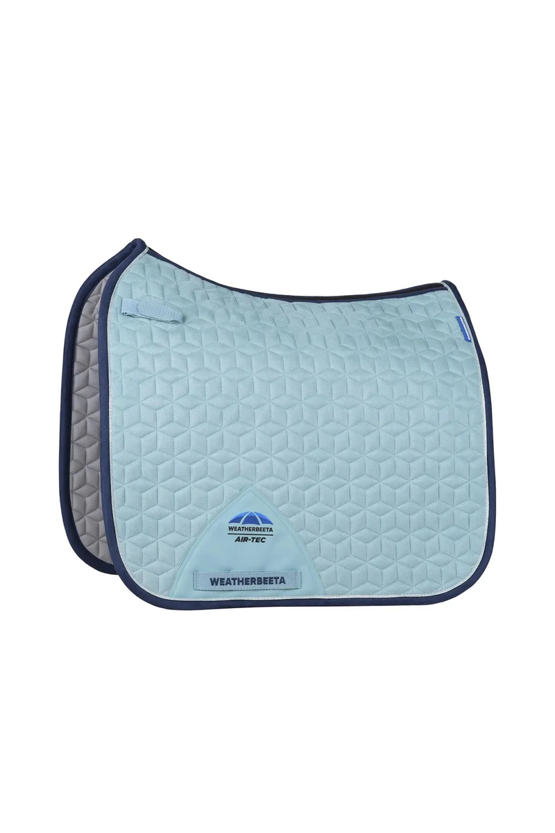 WeatherBeeta Suede Elite Air-Tec Tapis de selle dressage Aqua L