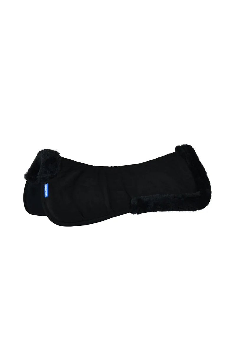 WeatherBeeta Memory Foam Comfort Amortisseur bordé de fausse fourrure Black S