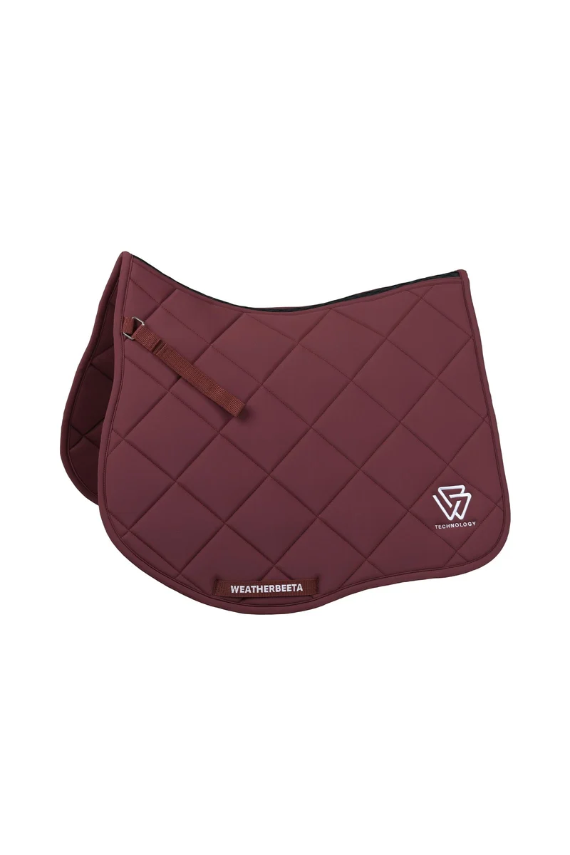 WeatherBeeta Softshell Pro 3D Air-Tec Tapis de selle mixte Burgundy L