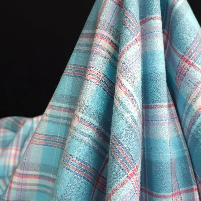 Flanelle Orgnique Mammoth Junior | Aqua | Robert Kaufman