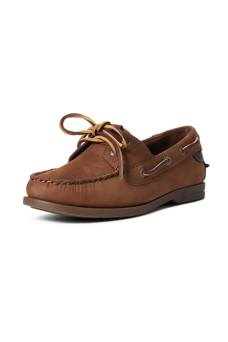 Antigua chaussures bateau pour femmes Walnut 41