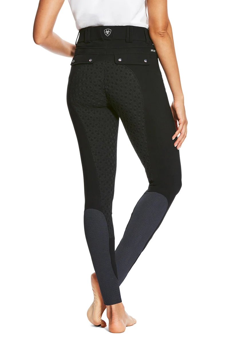 Tri Factor Pantalon d’équitation femme avec fond silicone intégral Black 36 Regular
