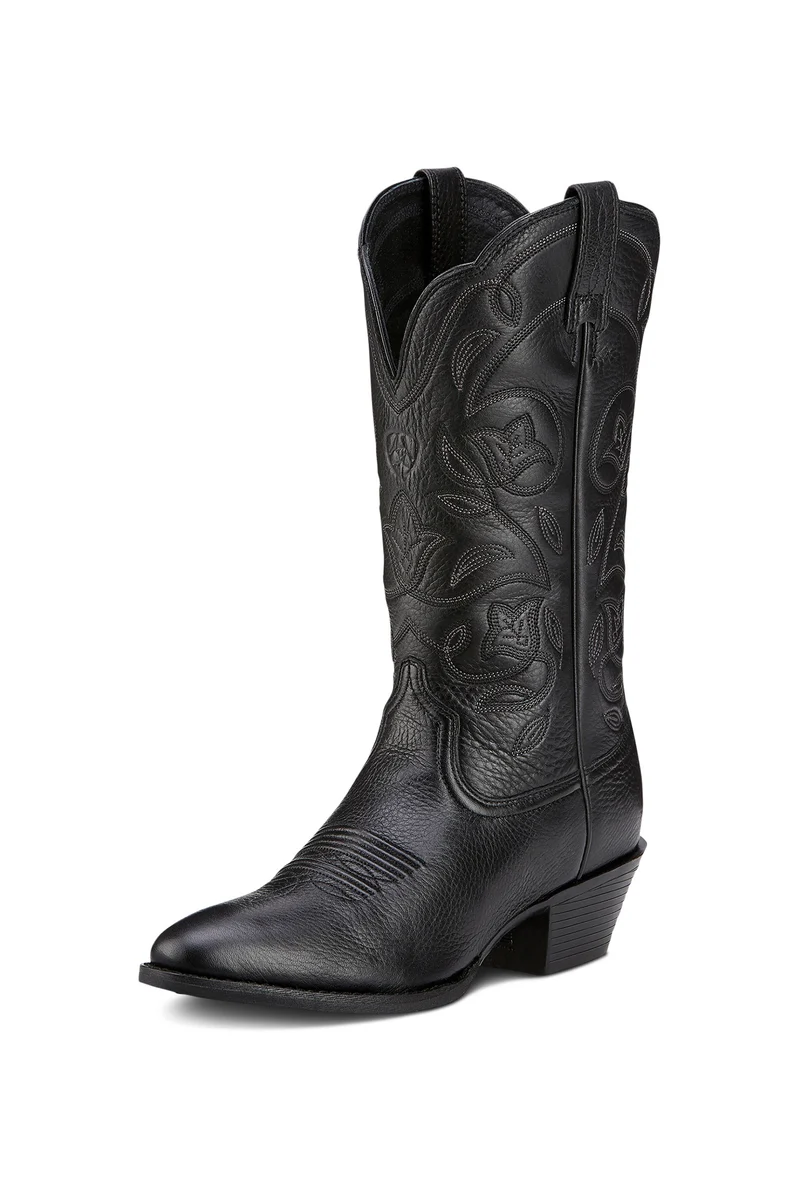 Heritage R Toe Bottes western femme Black Deertan 41/B
