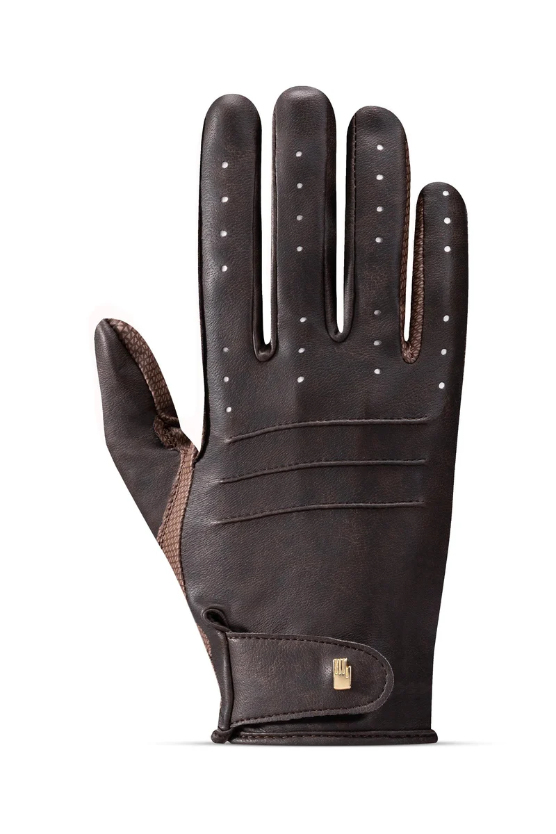 Malaga gants d’équitation Antique Mocha Dark Brown 8