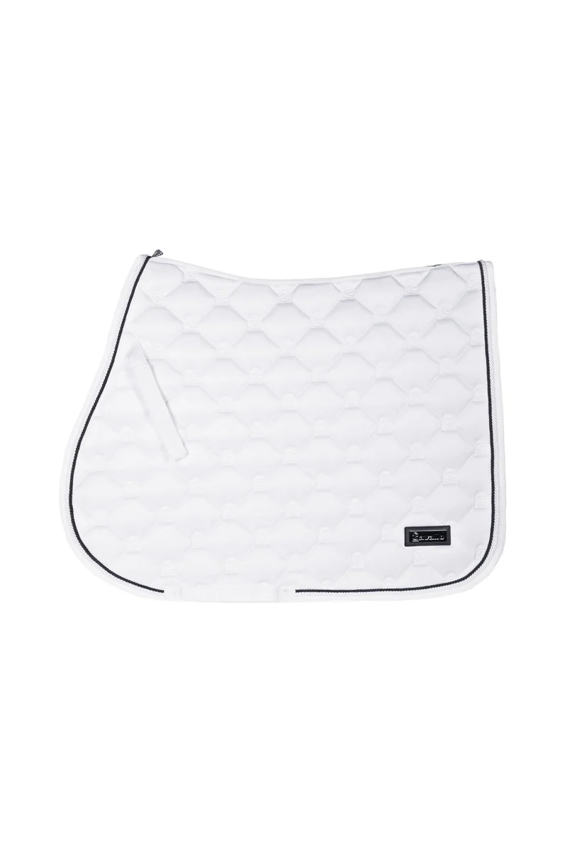 CAVALHANAYA Tapis de selle de saut d'obstacles White P