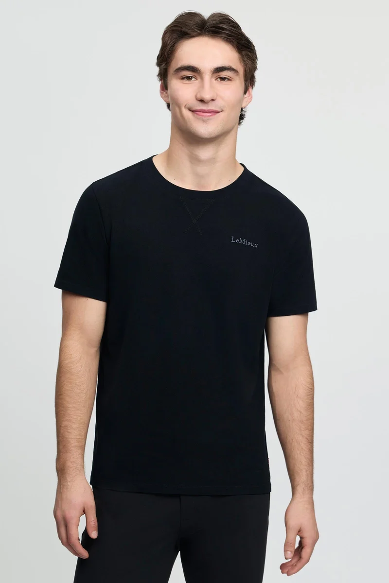 T-shirt homme Black New S
