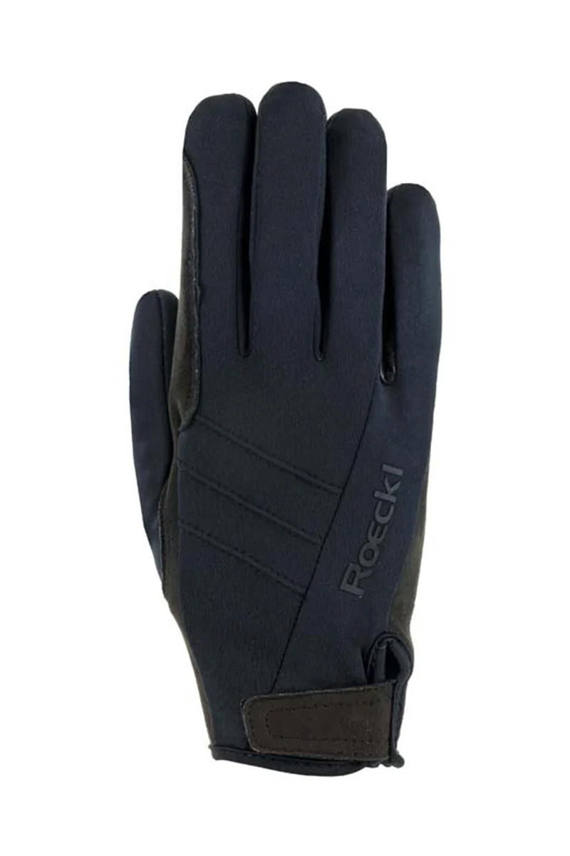 Gants d'équitation écologiques Wisbech EVO Black 9