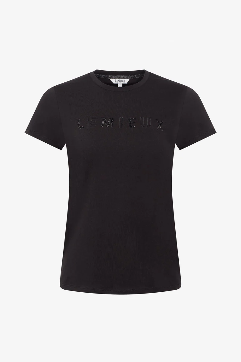 Brilliance T-shirt femme Black 46