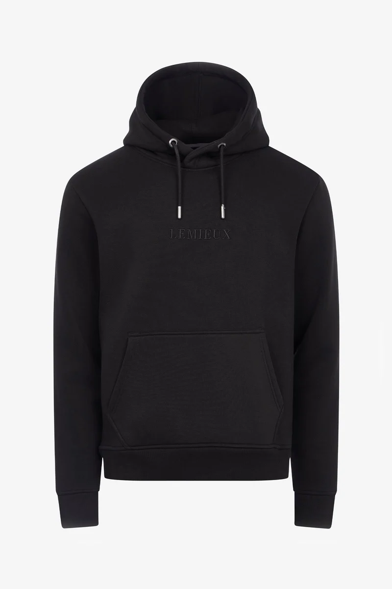 sweat à capuche homme avec poche kangourou Black XL