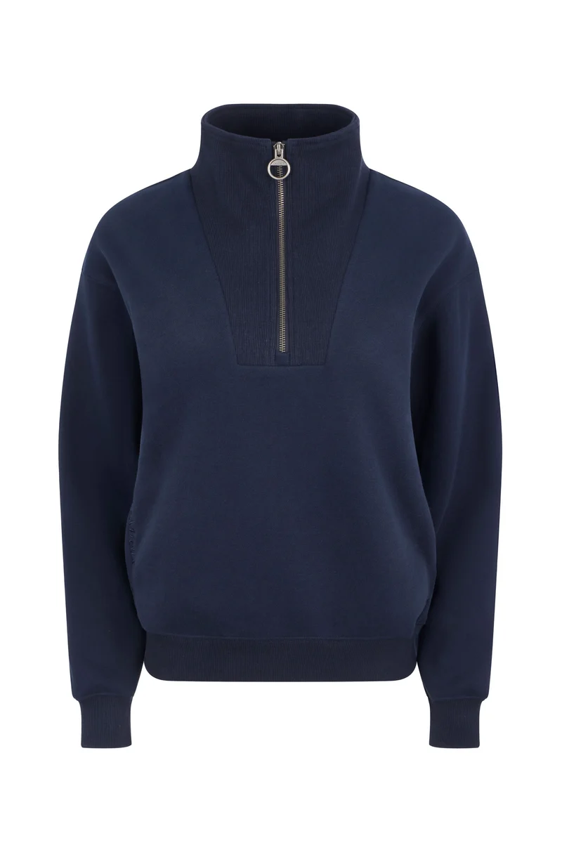 Keira sweat-shirt col quart Navy 46