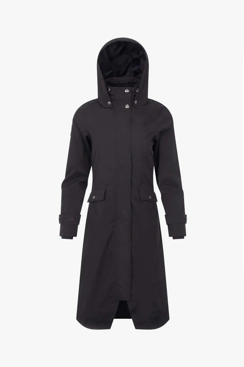 Manteau d'équitation léger imperméable femme Amelie Black 46