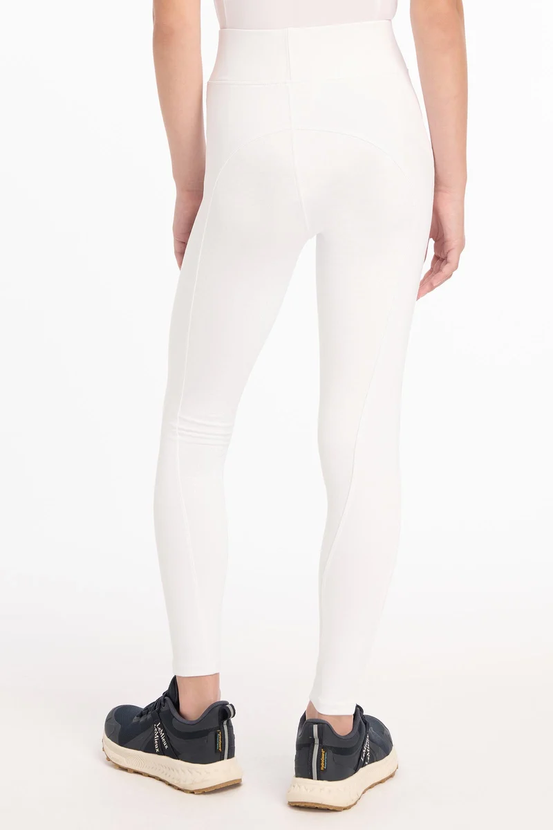 Young Rider Pull On culotte d'équitation pour enfants White 122-128