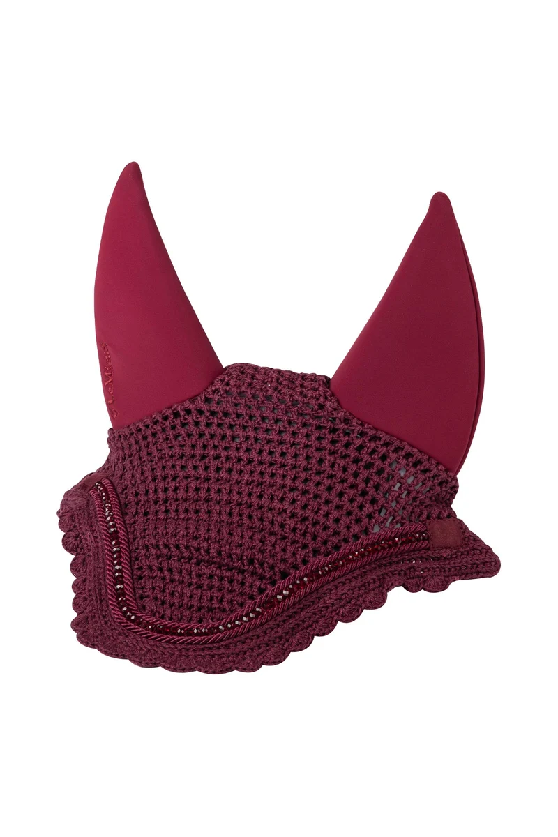 Bonnet anti-mouches Acoustic Diamanté Burgundy Taille unique