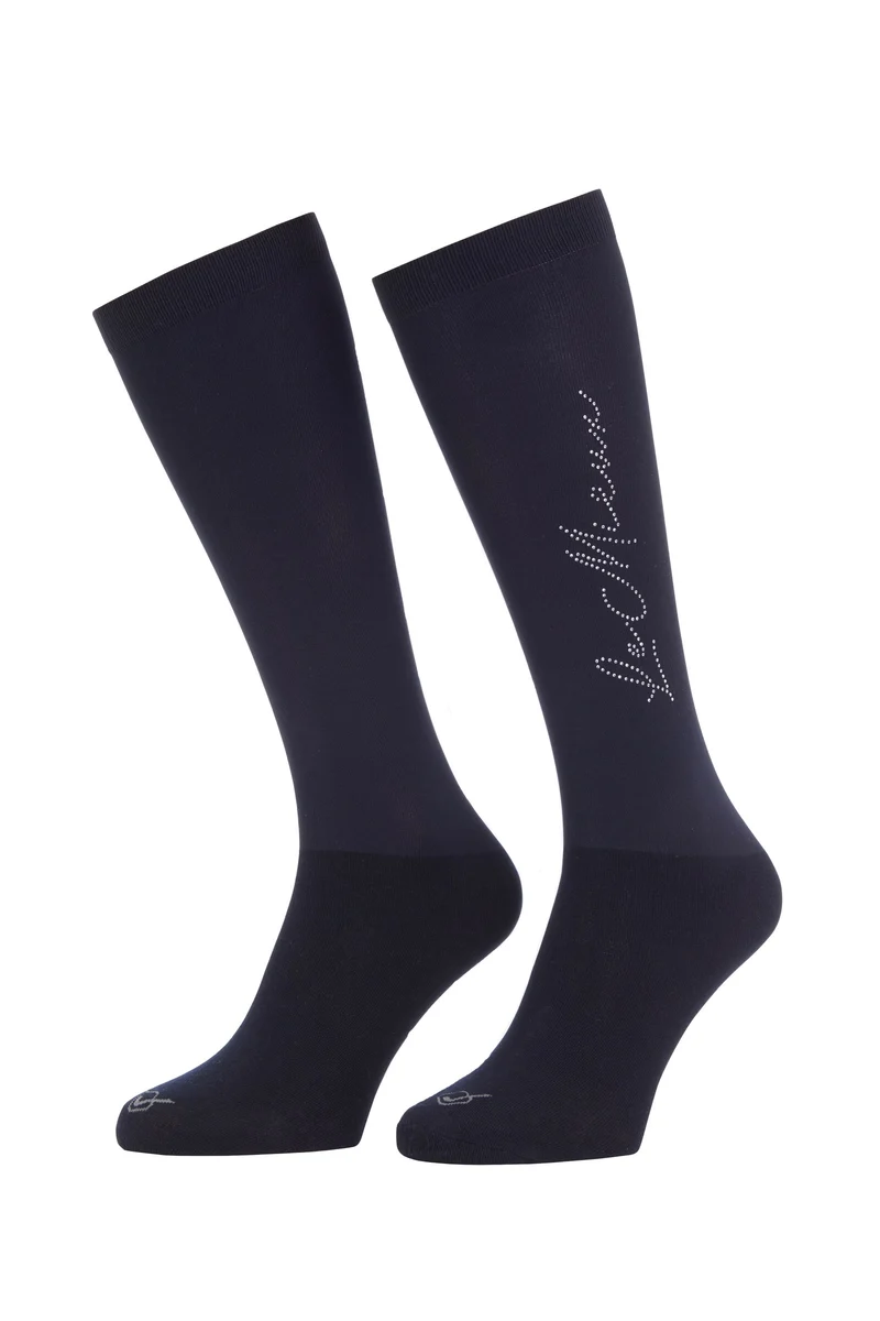 Sparkle Chaussettes de Compétition Navy L