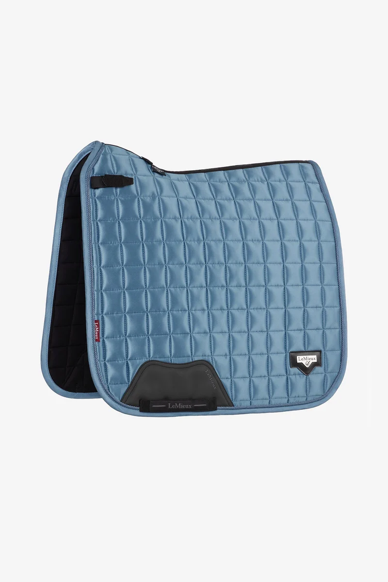 Loire tapis de selle dressage Ice Blue L