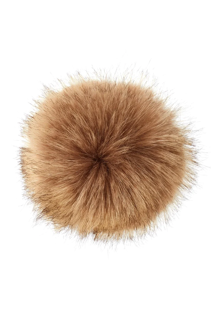 Pom Pom Brown Taille unique