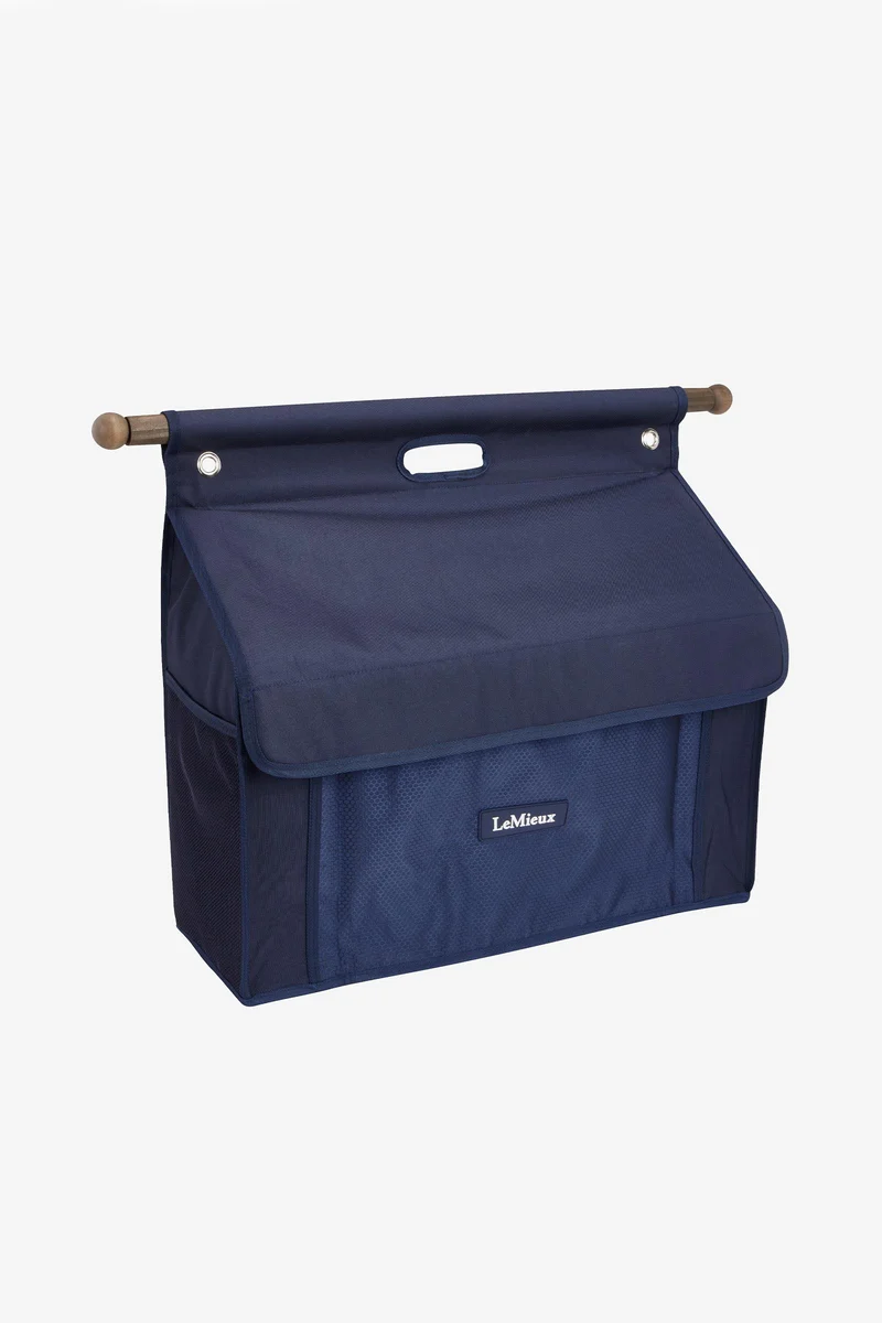 Pro sac de pansage avec barre Navy Taille unique