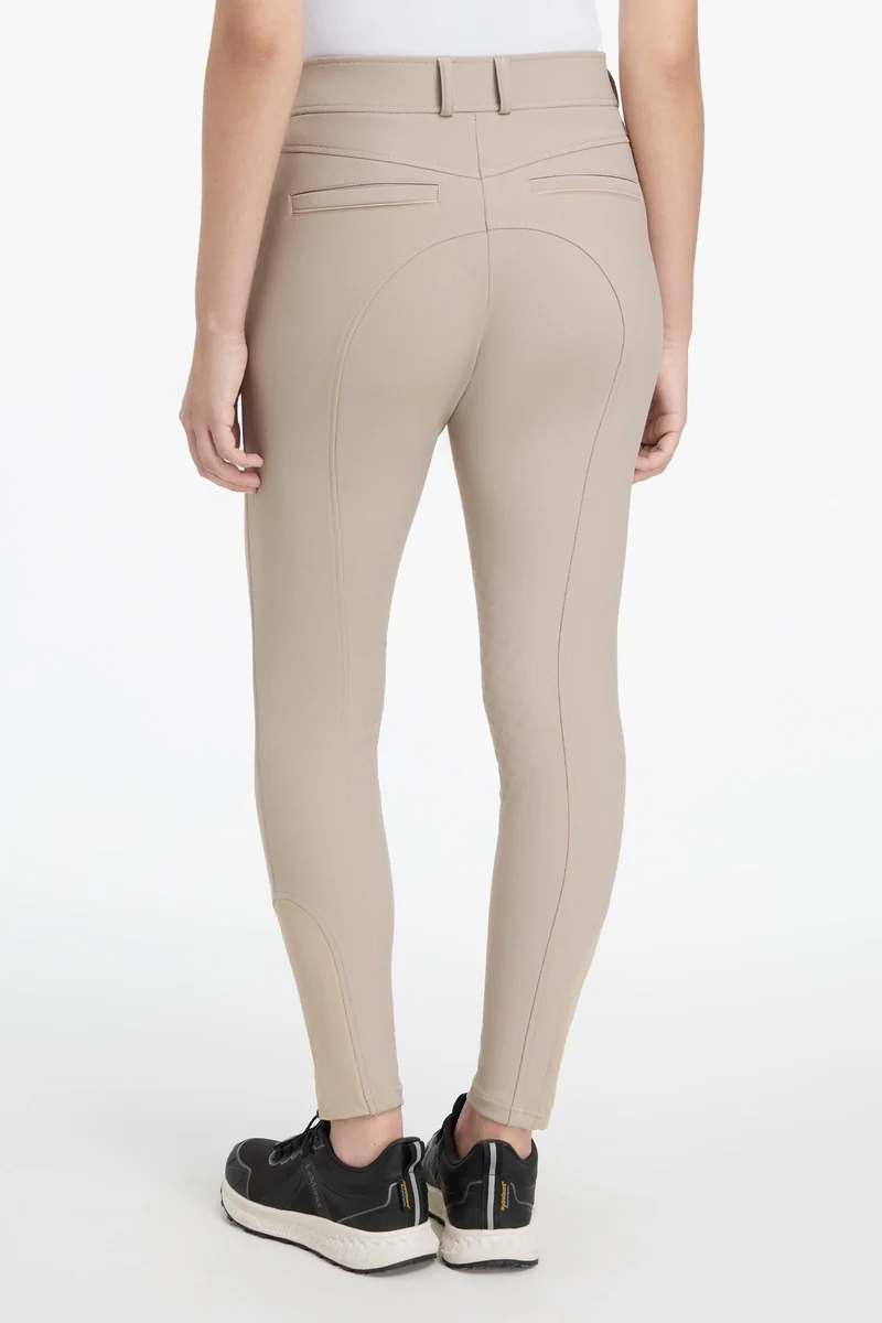 Isabelle pantalon d’équitation femme grip genoux Almond 42