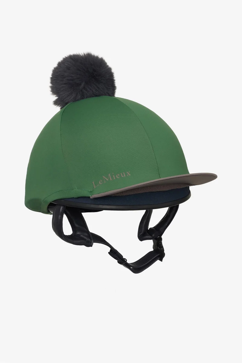 Classique Pom couvre-casque Hunter Green Taille unique