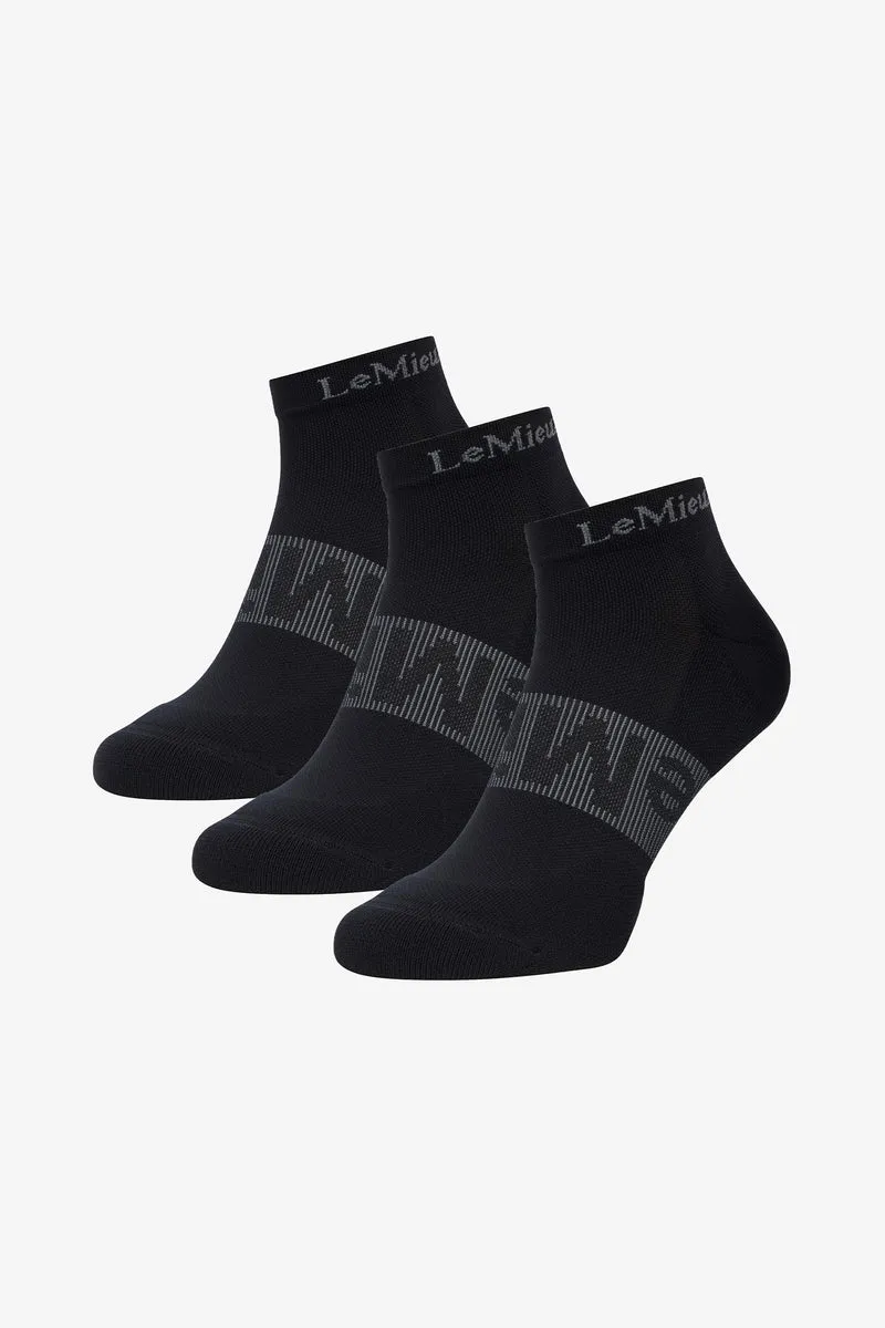chaussettes Trainer (lot de 3) Black M