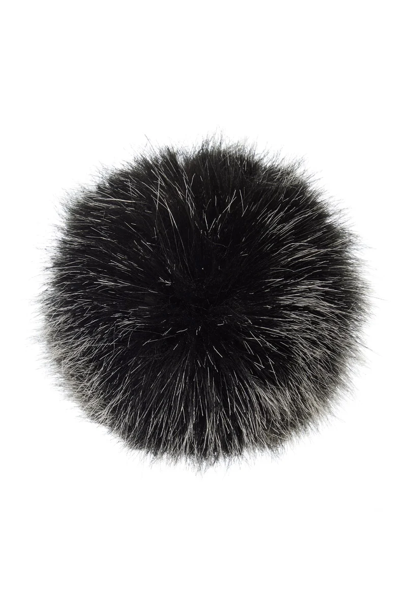 Pom Pom Black Taille unique
