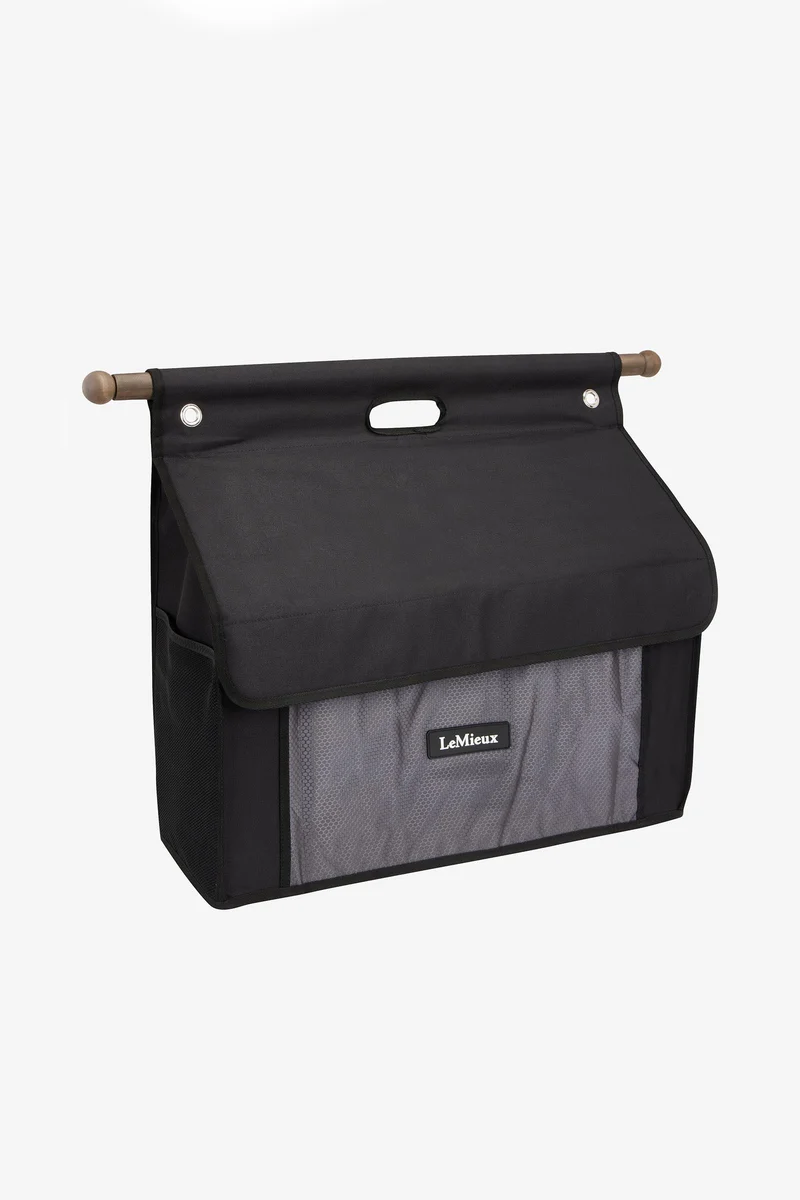 Pro sac de pansage avec barre Black Taille unique