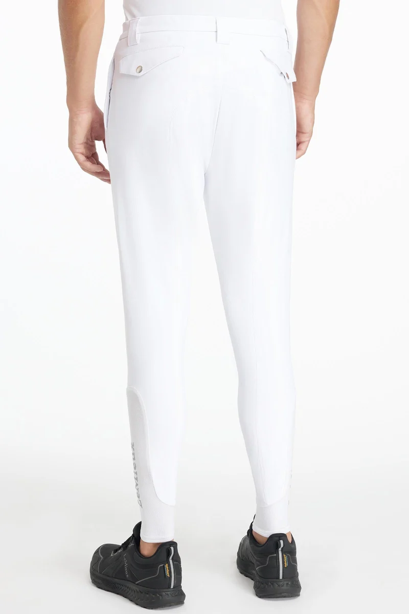 Classique pantalon d’équitation homme White L