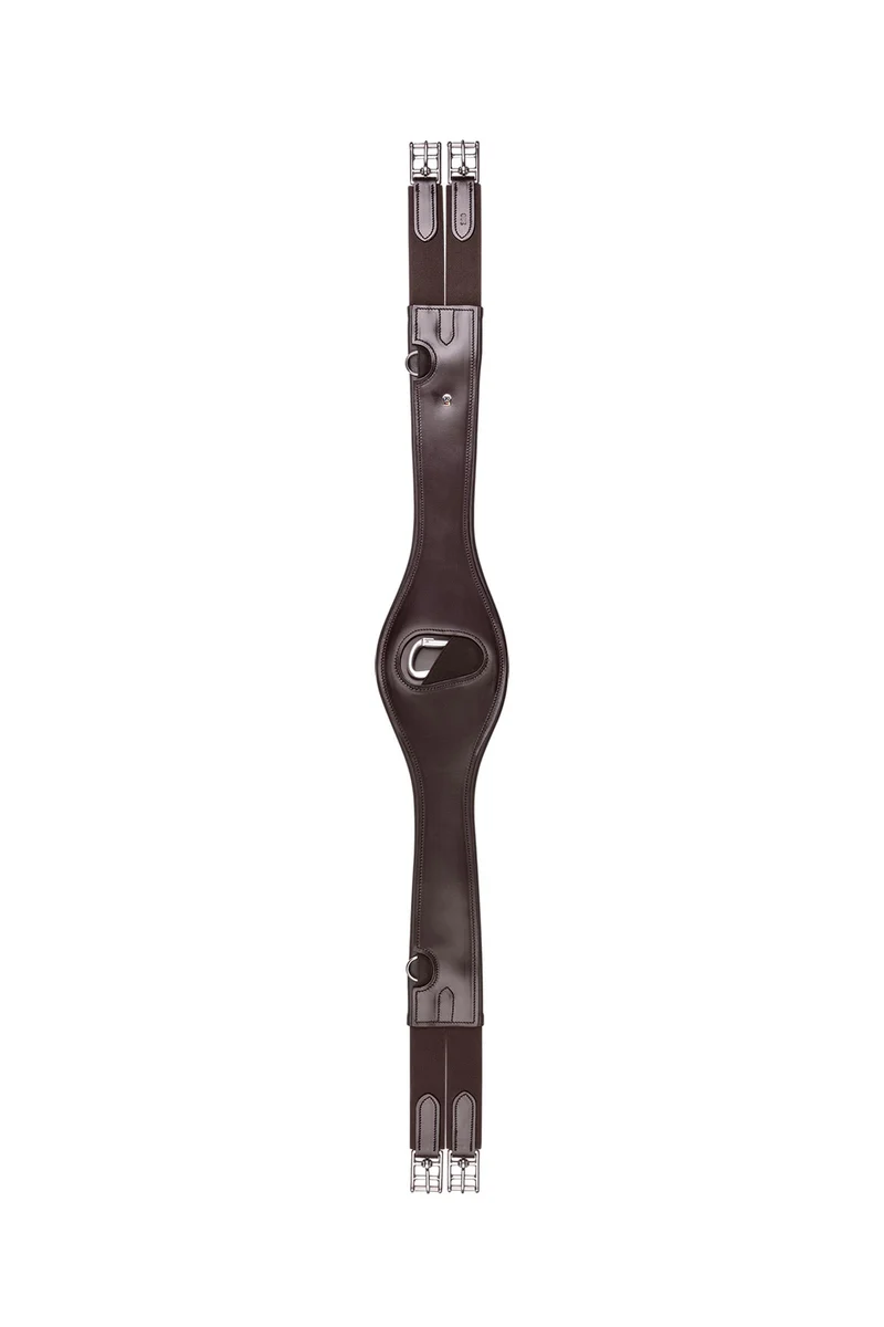 sangle en cuir, longue Brown 115 cm