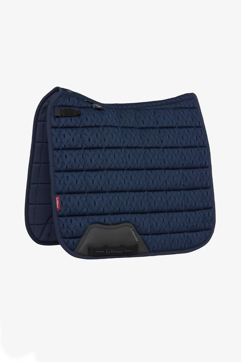 3D Mesh Self-Cool Tapis de selle dressage Navy L