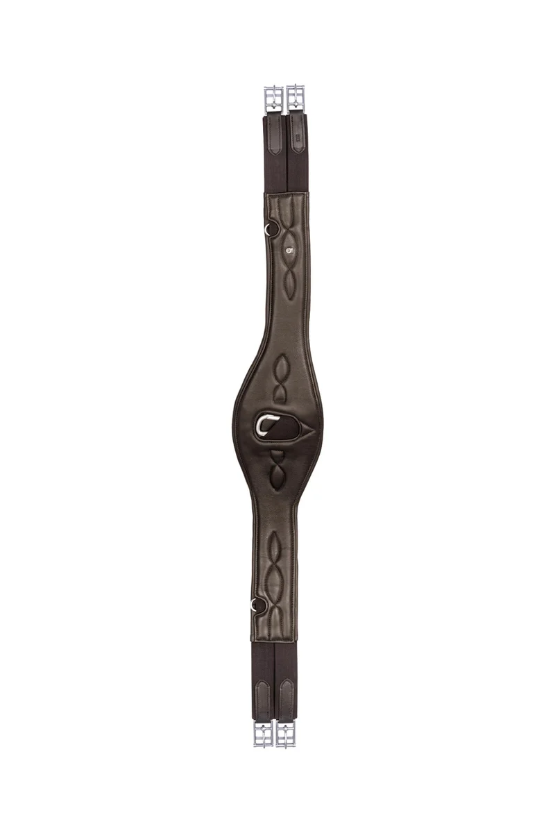 sangle en cuir Comfort, longue Brown 125 cm