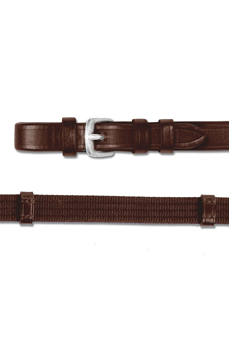 X-Line rênes en toile, 19 mm Brown P