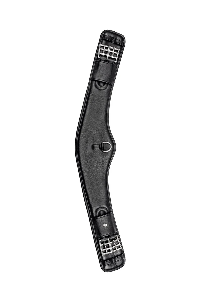 sangle en cuir Contour, courte Black 80 cm