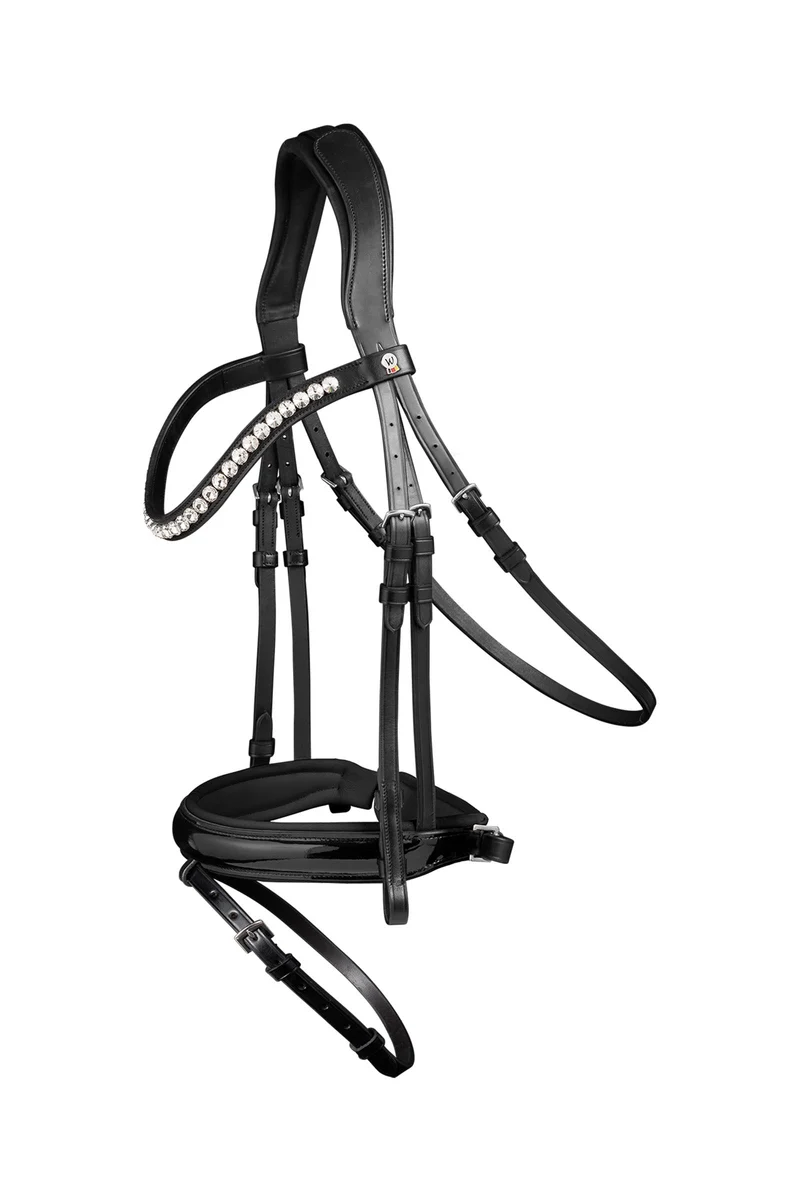 X-Line Evermore bride avec muserolle pullback Black/Black C
