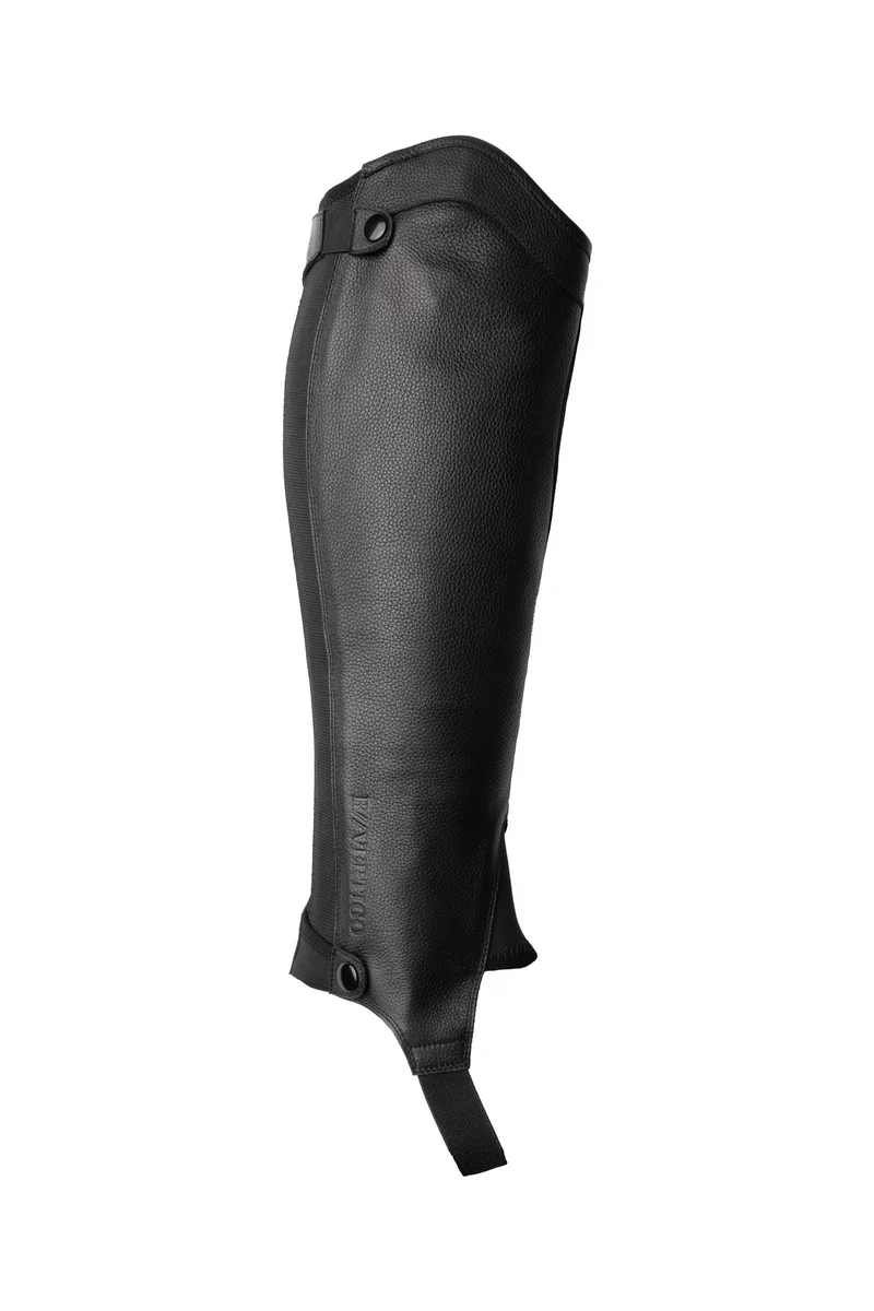 Chantilly mini-chaps en cuir Black beauty L