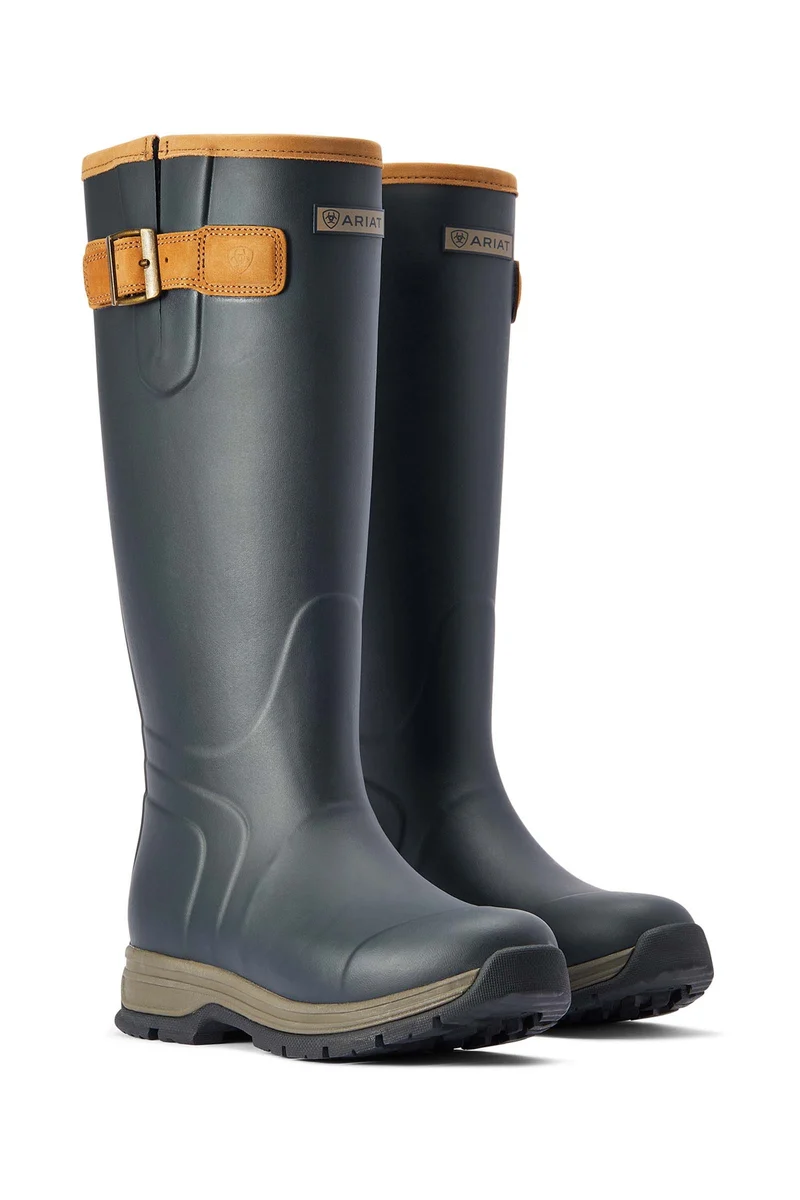 Burford bottes en caoutchouc doublées pour femmes Navy 42