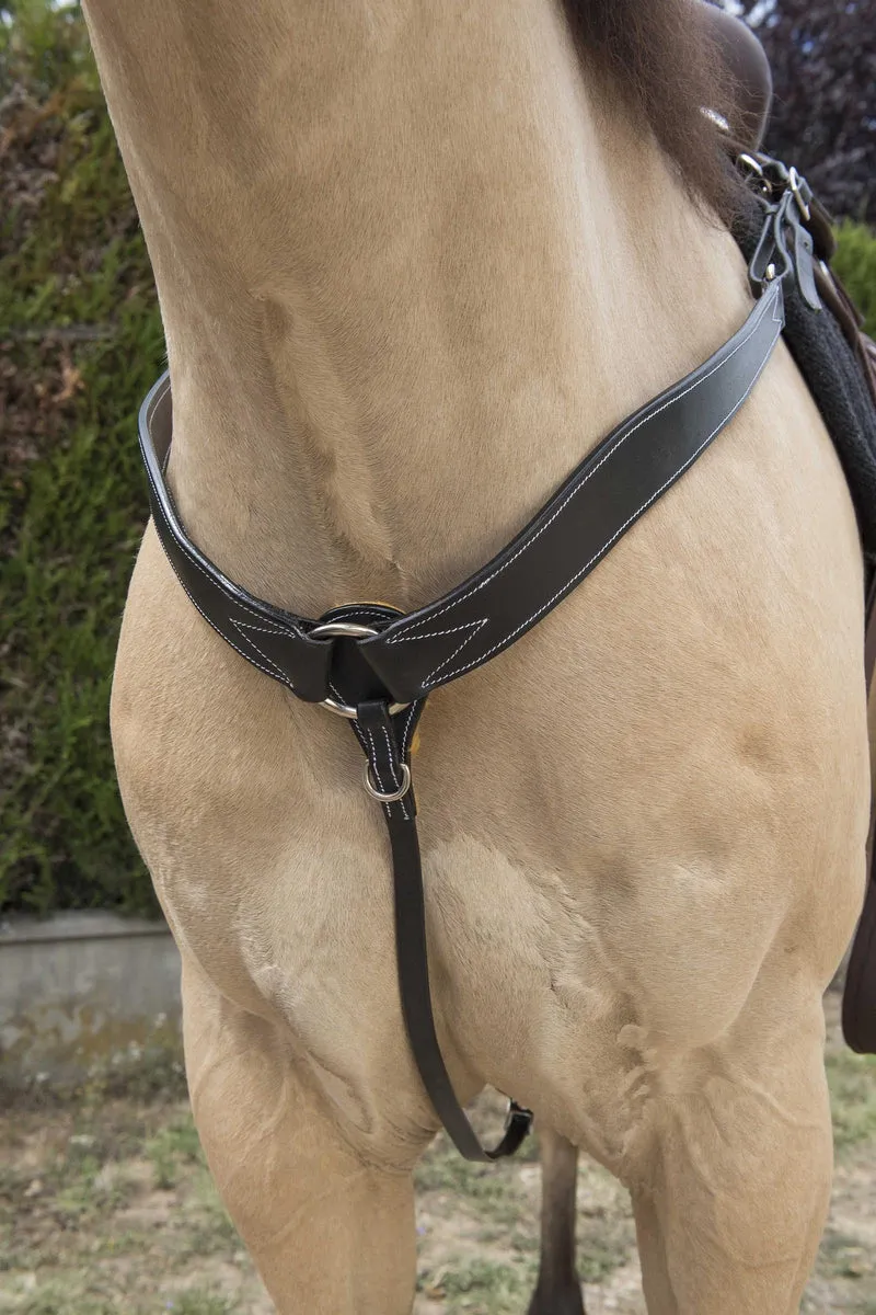 Collier de chasse western surpiqué Black Taille unique