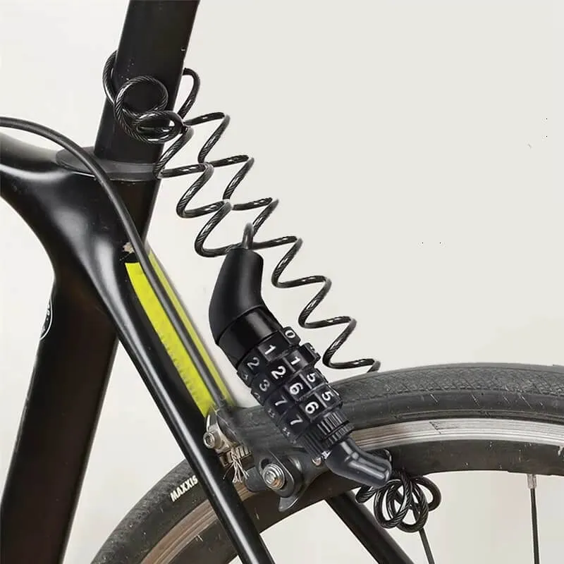CycleGuard™ | Antivol velo robuste avec câble flexible et protection anti-rayures